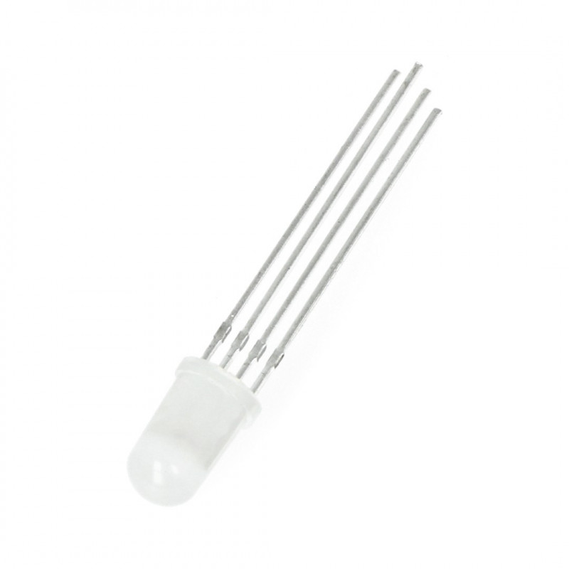 LED 5mm RGB Mattkathode - 5 Stk.