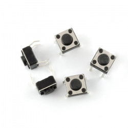 Taktschalter 6x6mm / 4,3mm THT - 5St.