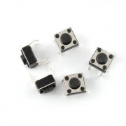 Taktschalter 6x6mm / 4,3mm THT - 5St