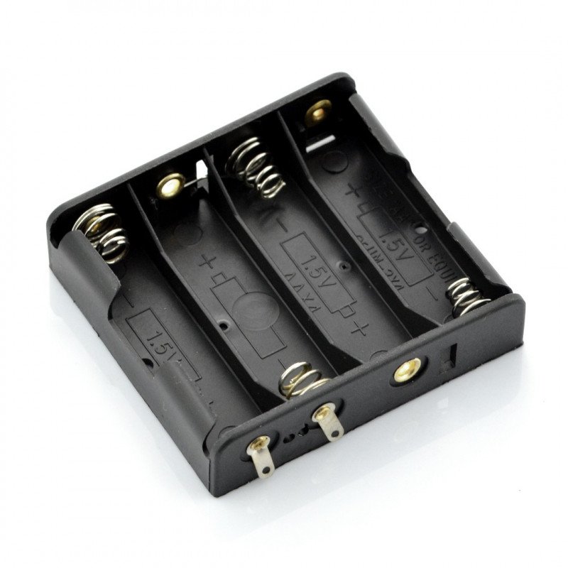 Korb für 4 AA-Batterien (R6) ohne Kabel