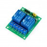 Zweikanaliges Relaismodul RM5 mit optoelektronischer Trennung 5V 10A / 125VAC - zdjęcie 1