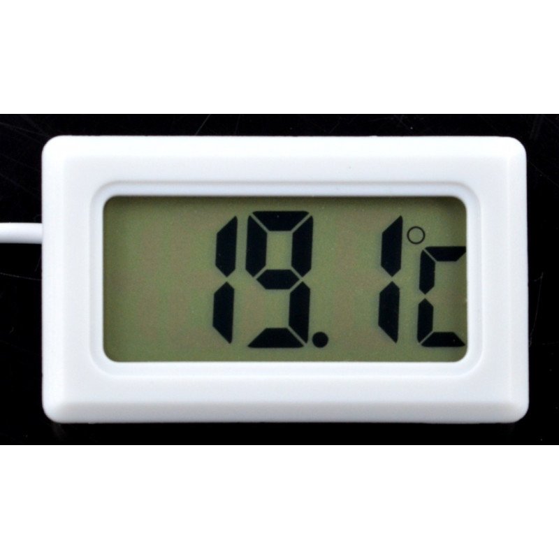 Panel-Thermometer mit LCD-Anzeige von - 50 ° C bis 100 ° C