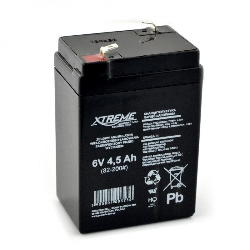 Gelbatterie 6V 4,5Ah Xtreme