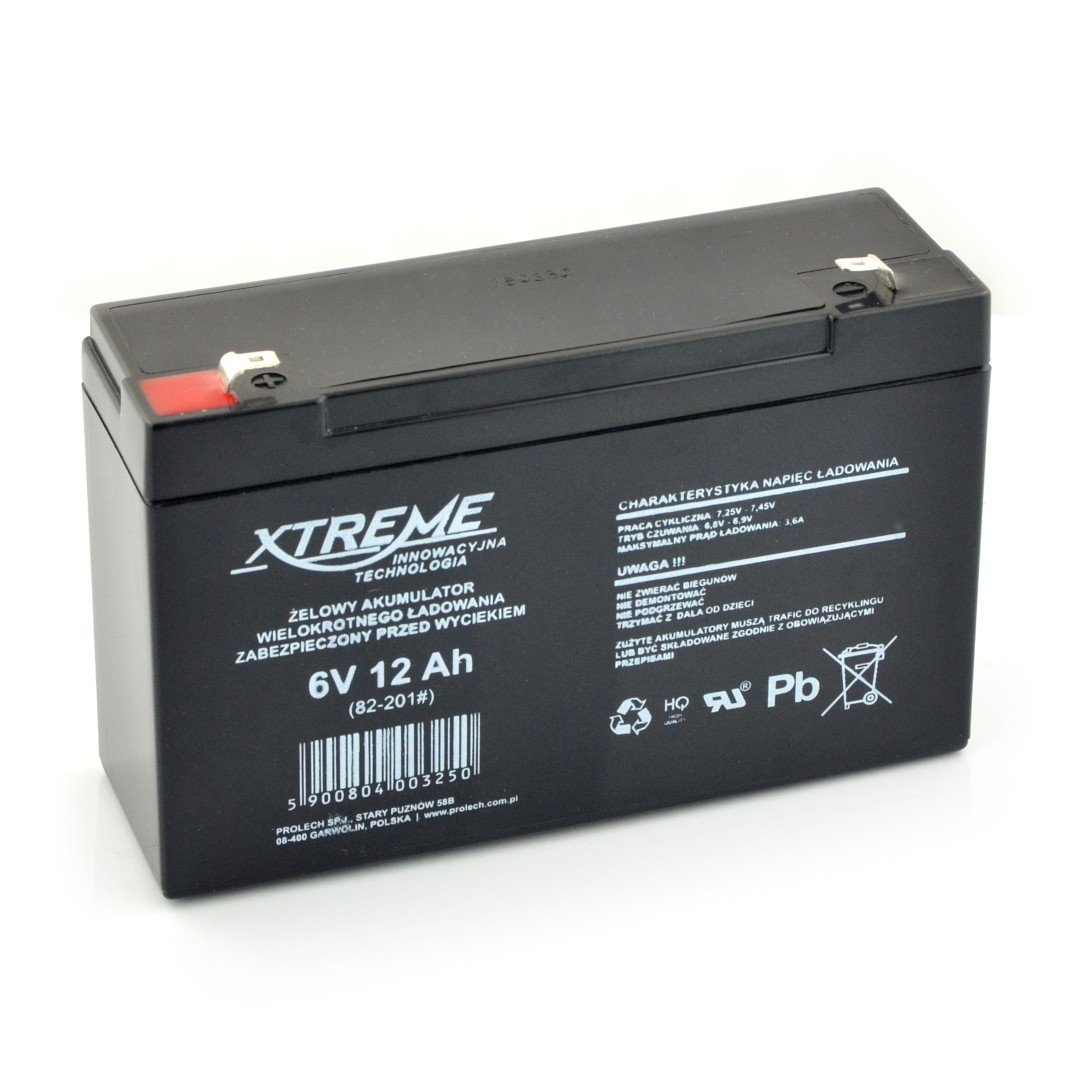 Gelbatterie 6V 12Ah Xtreme