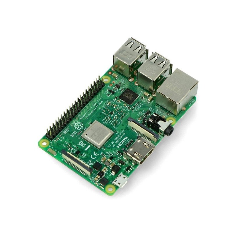 Raspberry Pi 3 Modell B WLAN Bluetooth 1 GB RAM 1,2 GHz