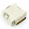 VGA-Adapter (Buchse) - DVI-D (Stecker) - zdjęcie 1