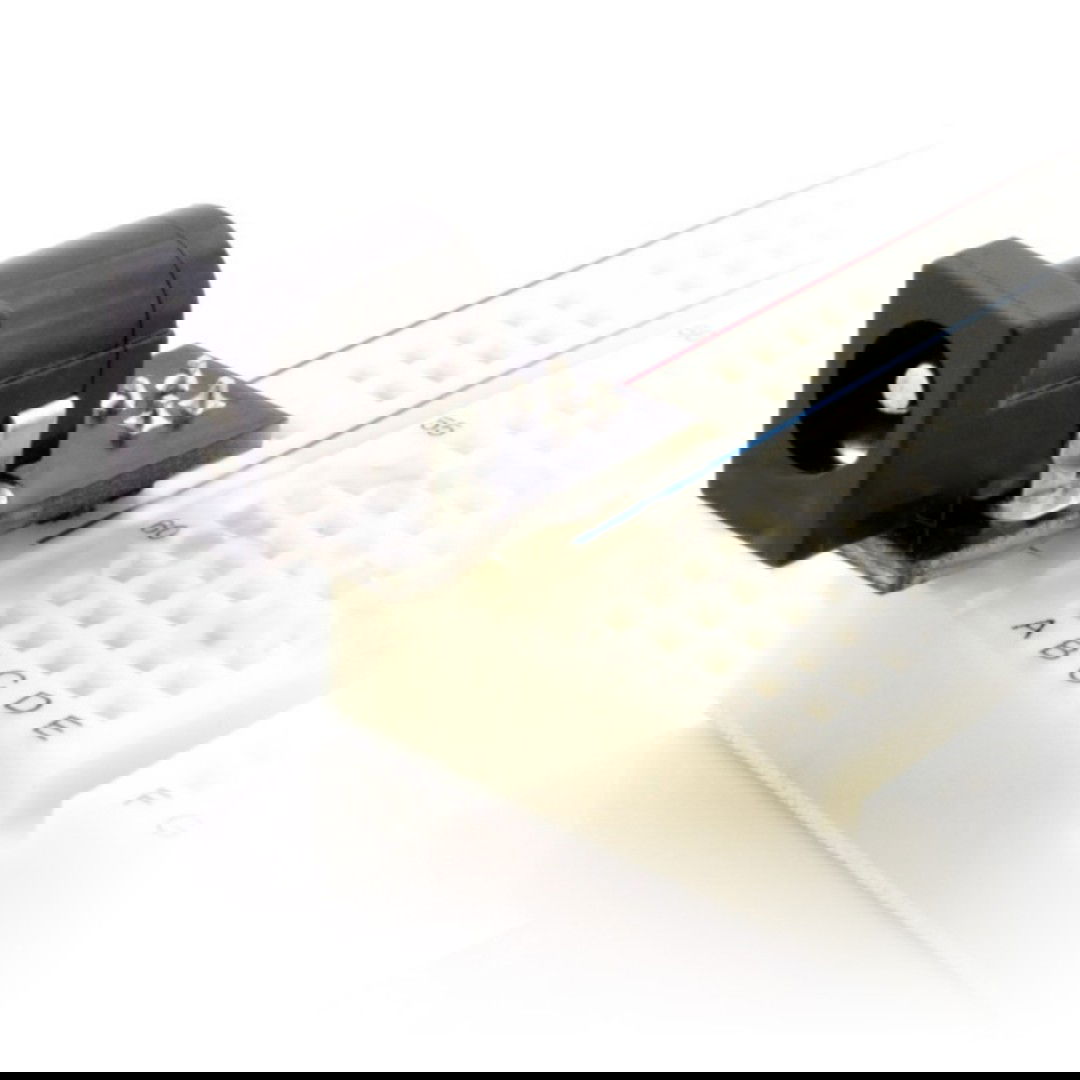 DC 2,5 / 5,5 Buchse für den Prototypen des Steckbretts