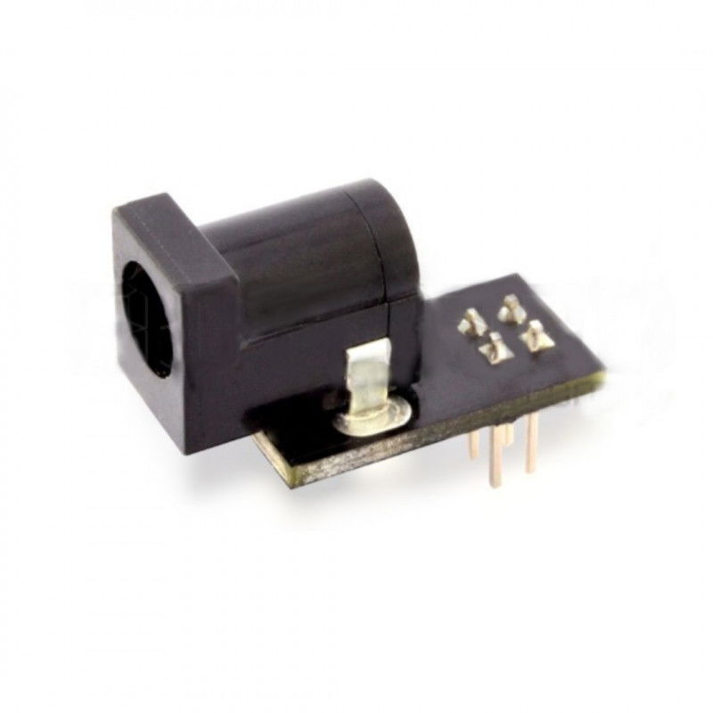 DC 2,5 / 5,5 Buchse für den Prototypen des Steckbretts