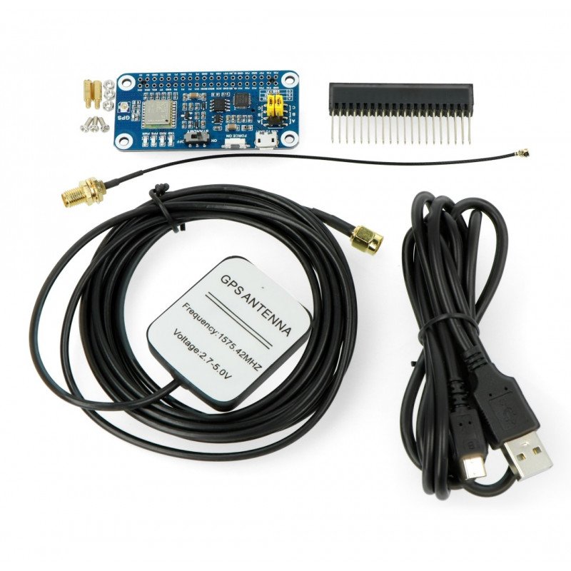Waveshare L76X Multi-GNSS HAT - GPS / BDS / QZSS - Schild für Raspberry Pi 4B / 3B + / 3B / 2B / Zero