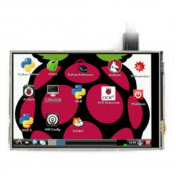 Resistiver Touchscreen LCD TFT 4 '' (C) 480x320px GPIO für Raspberry Pi 4B / 3B + / 3B / Zero