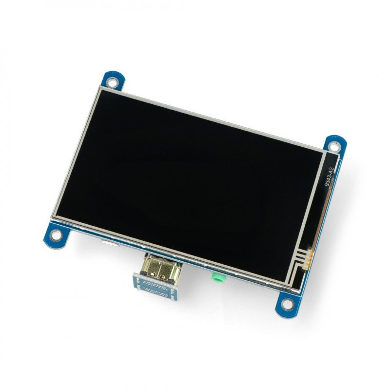 IPS 4 '' (H) 800x480px HDMI + GPIO resistiver Touchscreen für Raspberry Pi 4B / 3B + / 3B / Zero