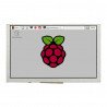 Waveshare DPI-Bildschirm - LCD IPS 5 '' 800x480px für Raspberry Pi 4B / 3B + / 3B / Zero - zdjęcie 1