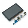 Waveshare B Touchscreen, kapazitives LCD 4,3 '' IPS 800x480px HDMI + USB für Raspberry Pi 4B / 3B / 3B + Zero - zdjęcie 9