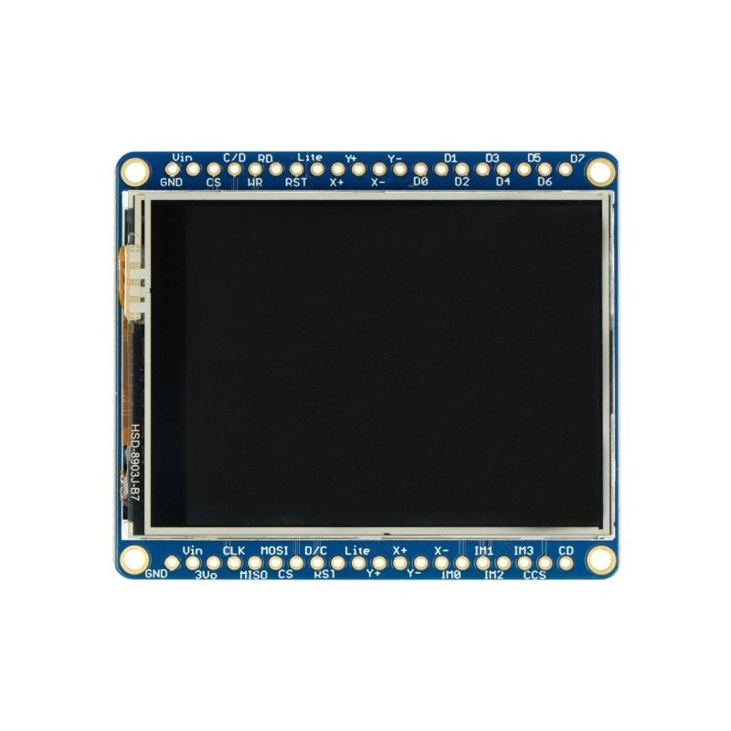 TFT LCD 2,4 "320x240 Touch-Display mit einem microSD-Lesegerät