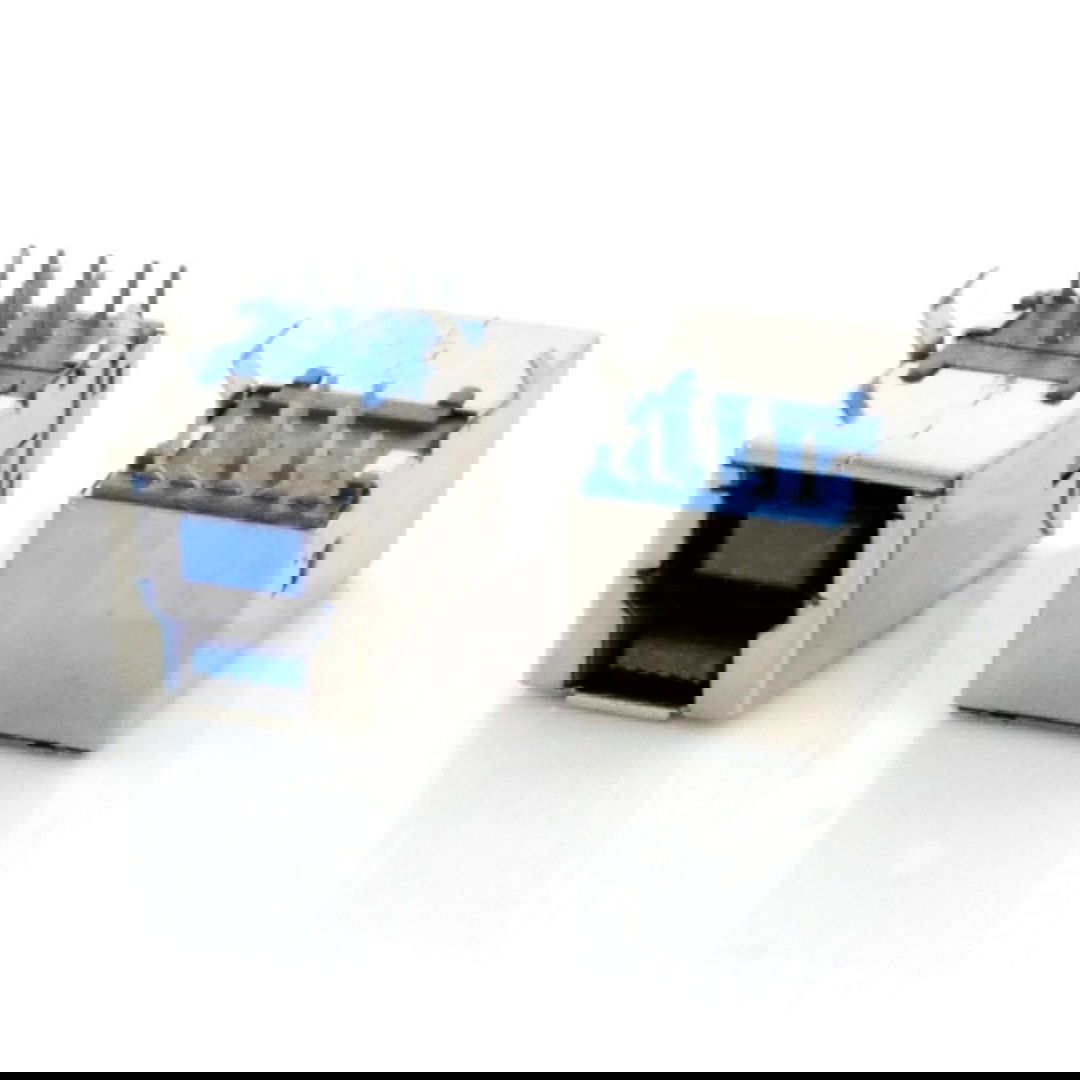 USB 3.0 Typ B Buchse - für THT-Druck