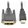 DVI-D - HDMI BLOW Classic Kabel - 3m - zdjęcie 1