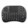 Kabellose Tastatur + Touchpad Blow mini - schwarz - AAA-Batterien - zdjęcie 1