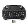 Kabellose Tastatur + Touchpad Blow mini - schwarz - AAA-Batterien - zdjęcie 2