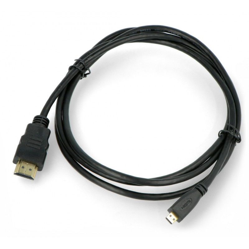 HDMI-Micro HDMI Blow Classic schwarzes Kabel - 1,5 m