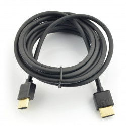 HDMI-HDMI BLACK Version 2.0 3m Kabel