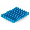 Kühlkörper 40x30x5mm für Raspberry Pi 4 mit Wärmeleitband - blau - zdjęcie 3
