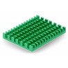 Kühlkörper 40x30x5mm für Raspberry Pi 4 mit Wärmeleitband - grün - zdjęcie 3