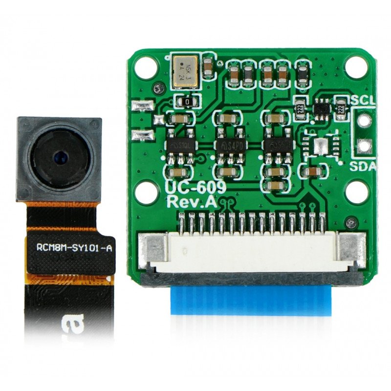 ArduCam IMX219 Kamera - 8 Mpx Spionagekamera mit flexiblem Kabel für Jetson Nano_