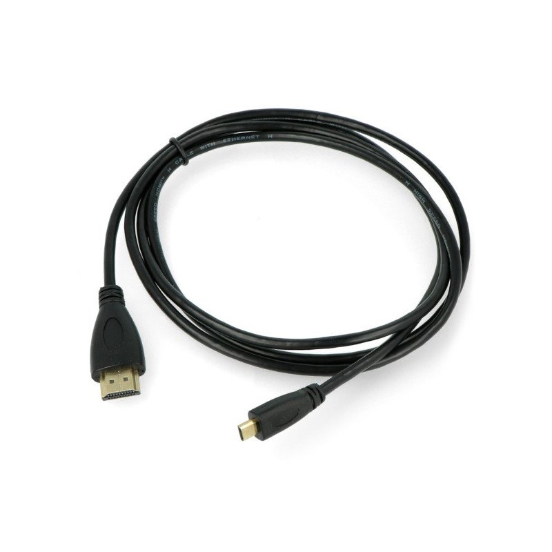HDMI / microHDMI Kabel Akyga AK-HD-15R ver. 1,4 1,8 m