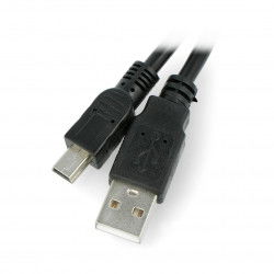 MiniUSB-Kabel B - A 2.0 Lanberg 0,3 m - schwarz