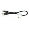 MiniUSB-Kabel B - A 2.0 Lanberg 0,3 m - schwarz - zdjęcie 3