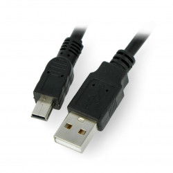 MiniUSB-Kabel B - A 2.0 Lanberg 1,8 m - schwarz