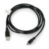 MiniUSB-Kabel B - A 2.0 Lanberg Canon 1,8 m - schwarz - zdjęcie 2