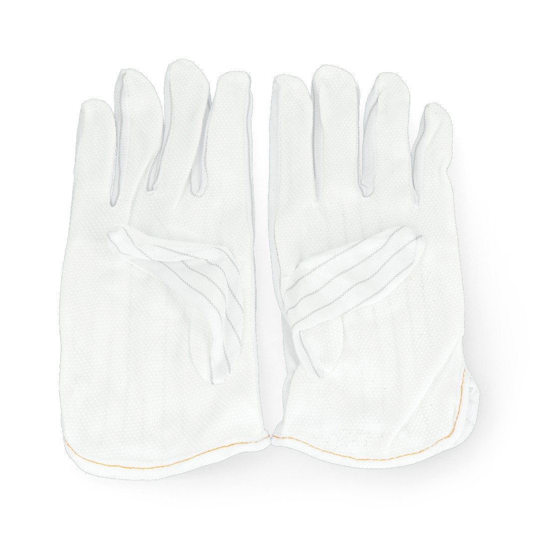 Gefleckte antistatische ESD-Handschuhe - Größe L