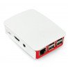 Offizielles Raspberry Pi Model 3B+ / 3B / 2B Gehäuse – rot und weiß - zdjęcie 2
