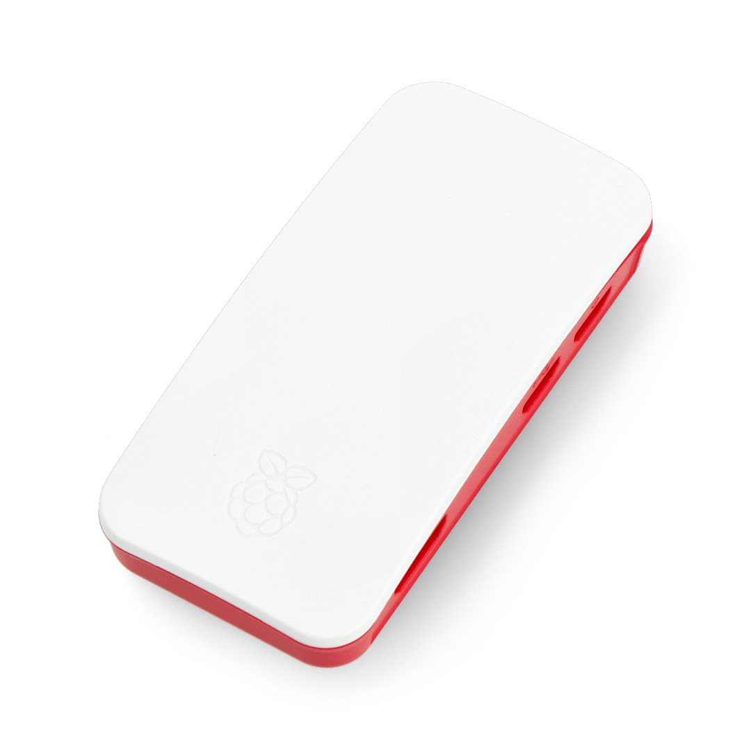Offizielles Raspberry Pi Zero Gehäuse – rot und weiß