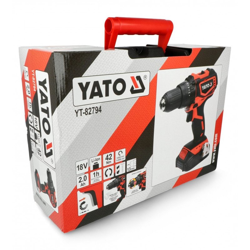 Yato YT-82794 18V Bohrer und Schraubendreher