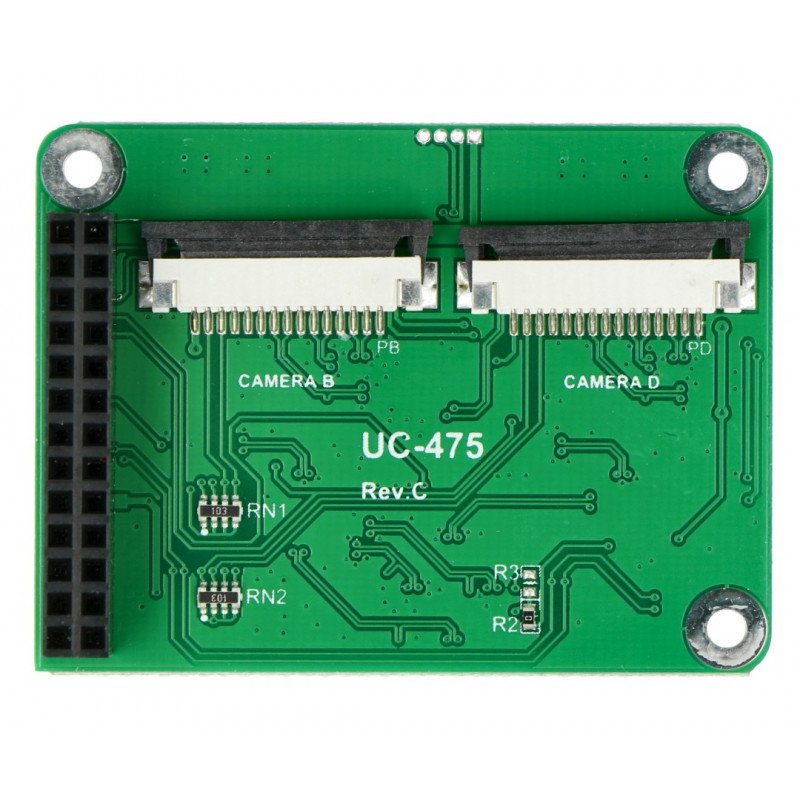 Multi-Kamera-Adaptermodul v2.2 - Kamera-Hub für Raspberry Pi 4 / 3B / 3B +