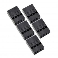 BLS-Stecker - 4x2-Buchse + Stifte - 5St.