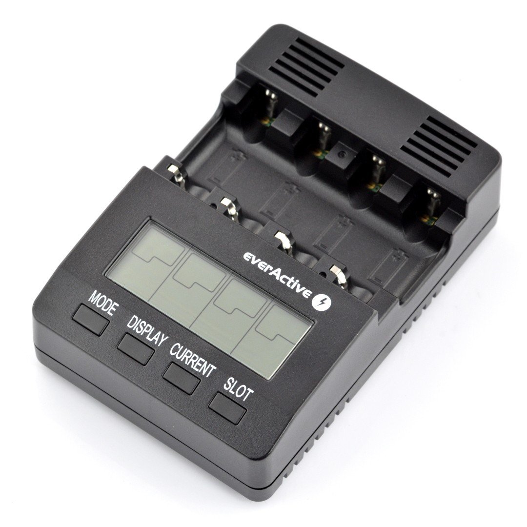 EverActive NC-3000 Batterieladegerät – AA, AAA, R14, R20