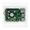 Gehäuse für Raspberry Pi 4B - Vesa V2 Acryl + Lüfter - transparent - zdjęcie 3