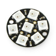 Adafruit NeoPixel Jewel - RGB-LED-Ring 7 x WS2812 5050