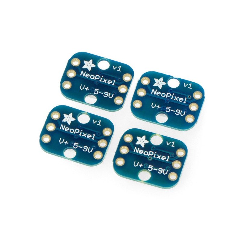 Adafruit NeoPixel Smart PCB – 4 RGB WS2812B 5050 LEDs