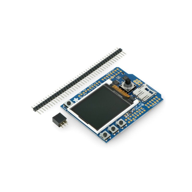 1,8 "TFT-Display mit microSD-Lesegerät + Joystick - Schild für Arduino