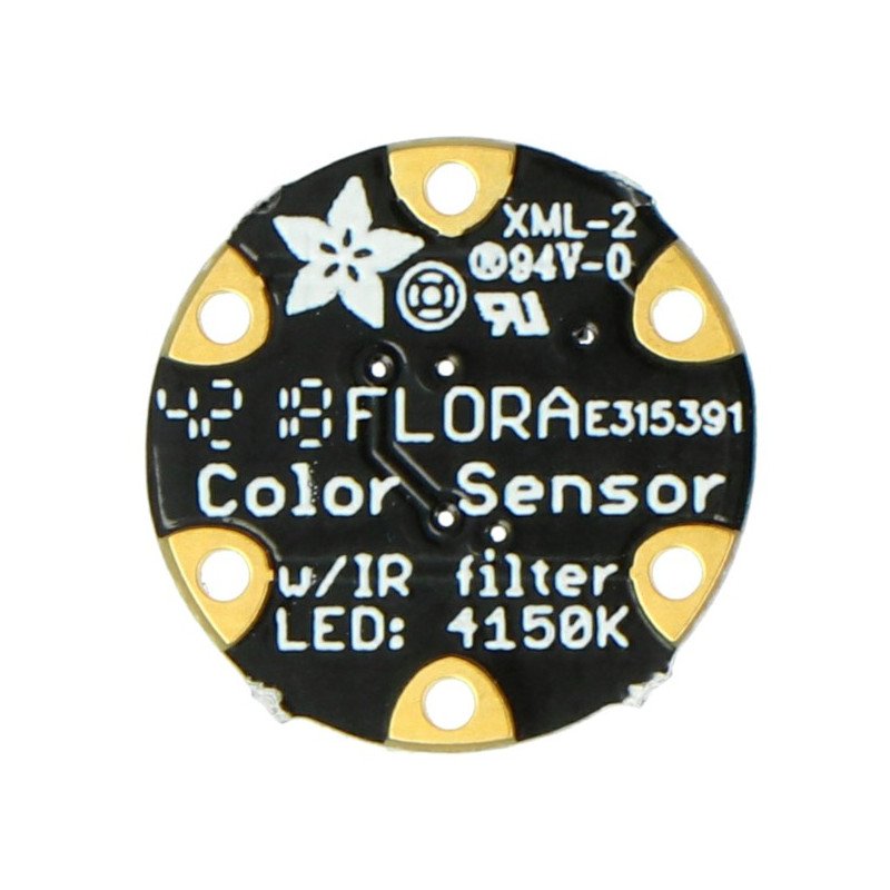 Adafruit FLORA - TCS34725 Farbsensor mit LED-Hintergrundbeleuchtung