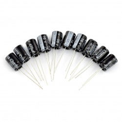 Elektrolytkondensator 470uF / 16V 105C THT - 10 Stk.