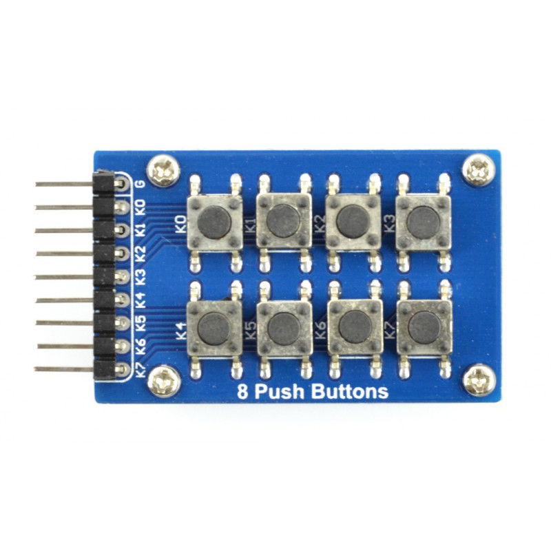 Tastatur - Matrix 2x4 Taktschalter