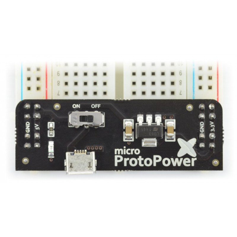 Leistungsmodul für Mikro-ProtoPower-Kontaktplatten - 3,3 V 5 V