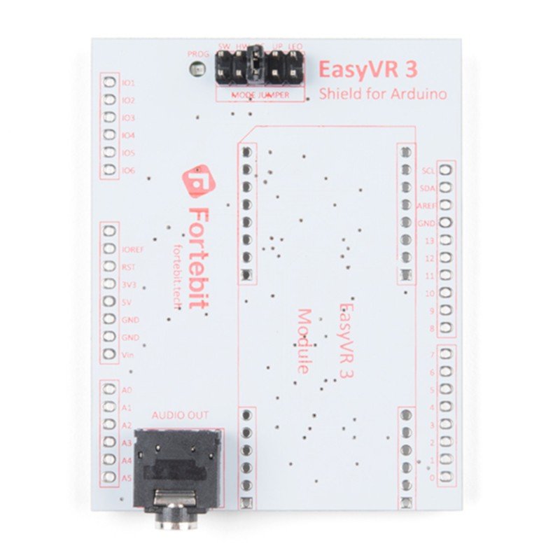 SparkFun EasyVR 3 Plus Shield - Spracherkennung - Schild für Arduino - SparkFun COM-15453_