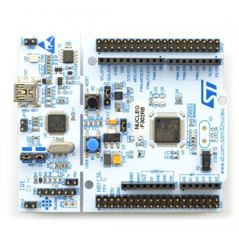 STM32 NUCLEO-F302R8 - STM32F302R8 ARM Cortex M4