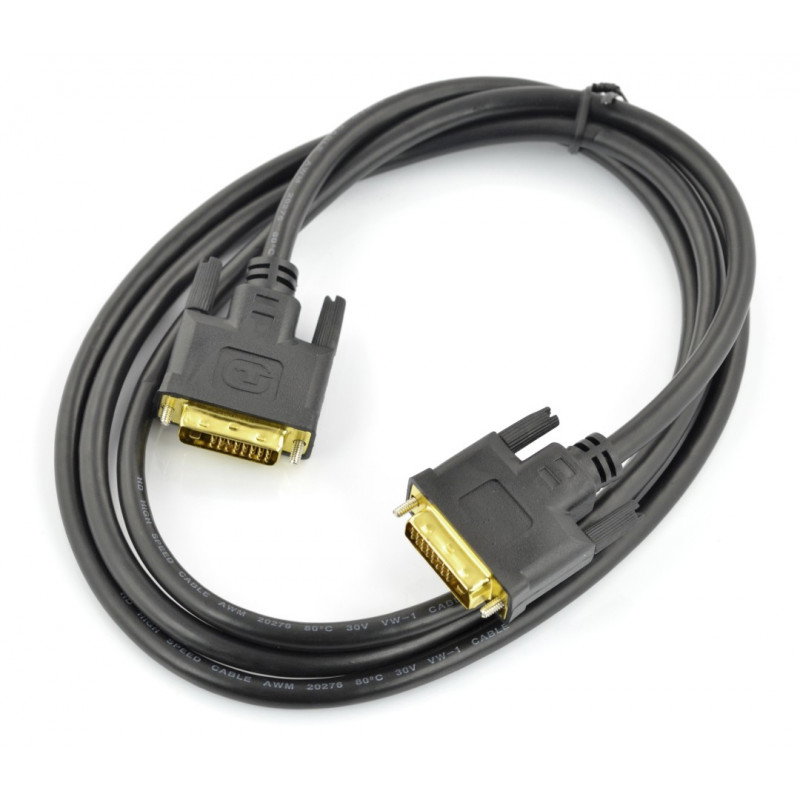 DVI-D - DVI-D Akyga-Kabel, 1,8 m lang